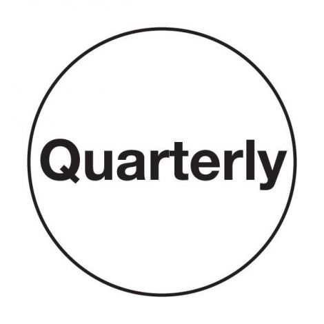 Frequency labels - quarterly - oilsafe