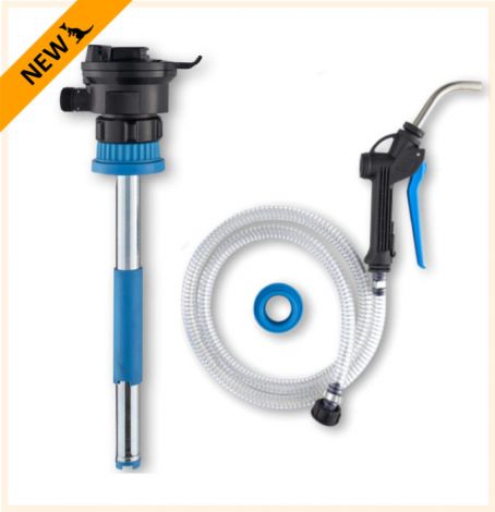 The BOP20 Pump Stem Kit comes with both the modular pump stem and an on-demand control nozzle with a 1.5m hose.