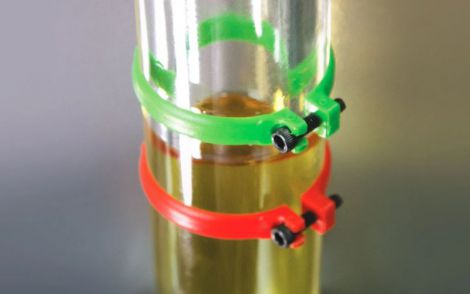 Level Rings for Column: Red and Green (1 each), Nylon