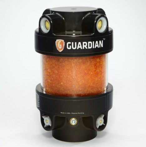 Guardian Desiccant Breather - 5" tall, Silica - 1" NPT