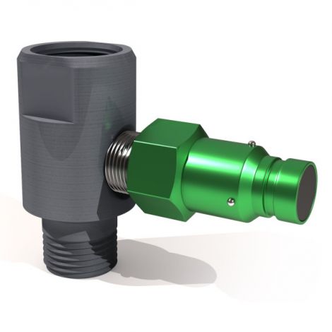 Gearbox Adapter - MdGreen Male disconnects ½"fit