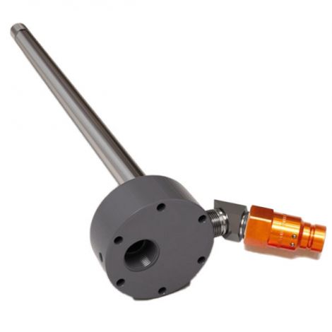 Hydraulic Reservoir Adapter - Orange Male disconnects only