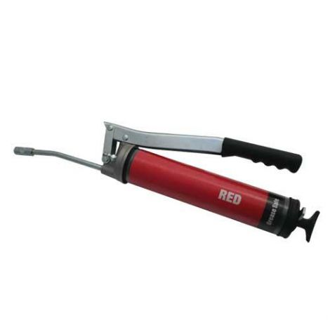 Lever Grease Gun - Heavy Duty - OilSafe - red