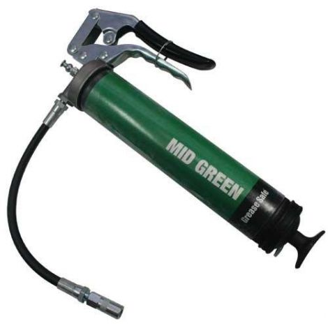 Pistol Grip Grease Gun - OilSafe - mid green