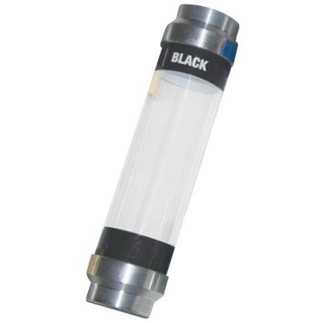 Clear grease gun tube - OilSafe - black