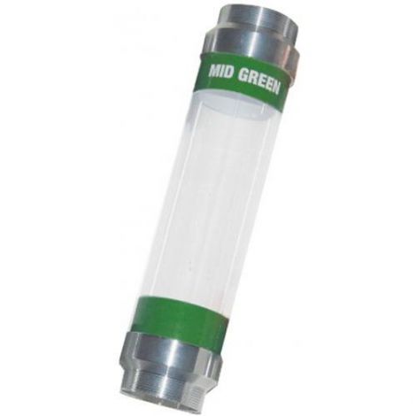 Clear Grease Gun Tube - OilSafe - mid green