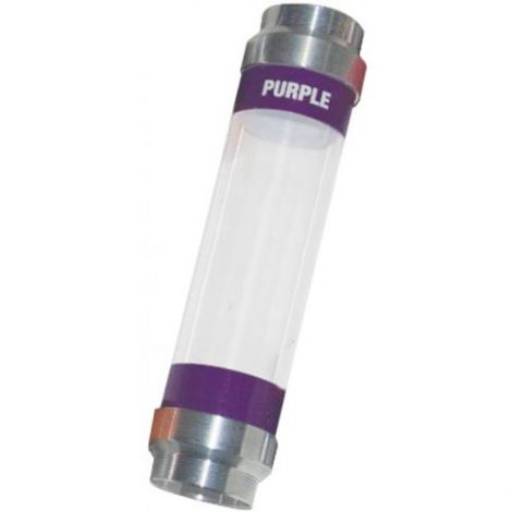 Clear Grease Gun Tube - OilSafe - purple
