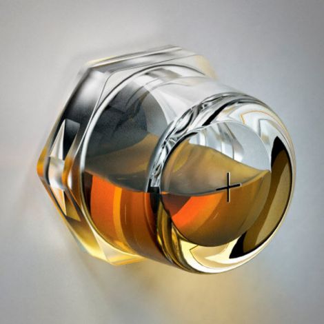 Sight Glass, Tritan, 1/4" BSPP threads, Viton O-ring