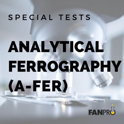 Special oil test - Analytical Ferrography (A-Fer) - FanPro