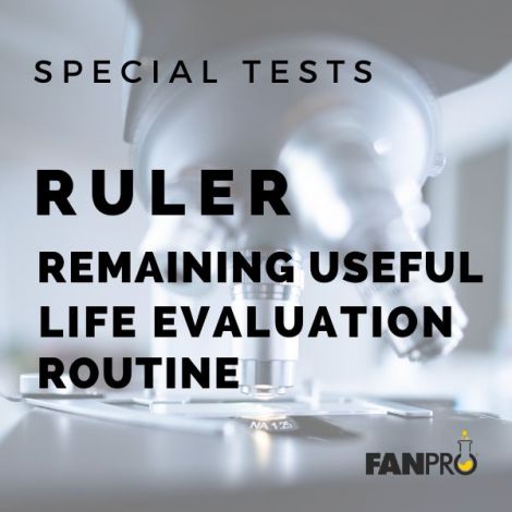 Special oil test - RULER - Remaining Useful Life Evaluation Routine