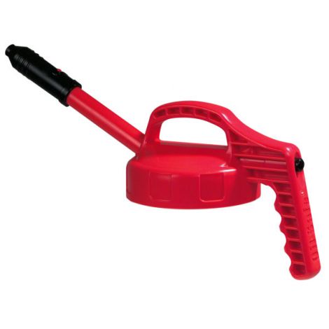 Stretch spout lid - OilSafe - red