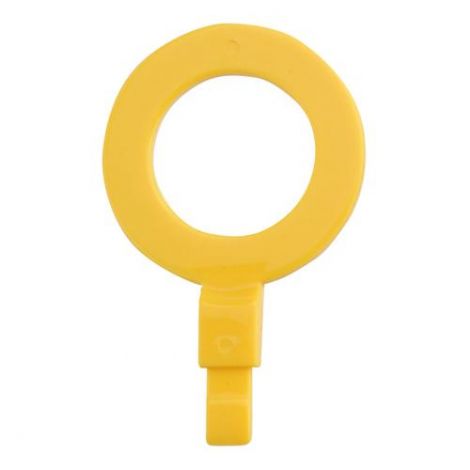 Fill Point ID Washer - (34.4mm) - yellow - 1" BSP