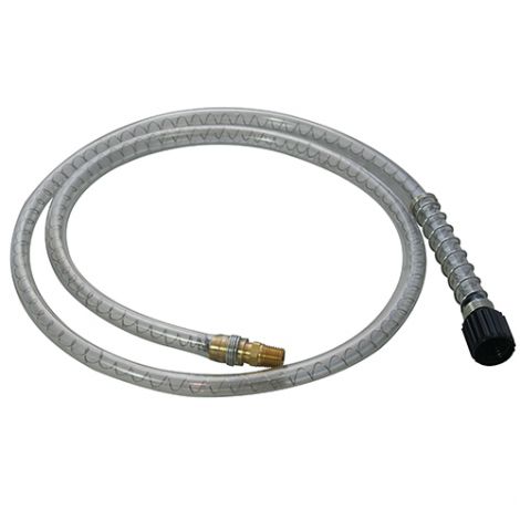 Pump Hose - 5 ft - with 1/4" NPT Male Fitting