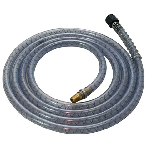 Pump Hose - 10 ft - with 1/4" NPT Male Fitting OilSafe