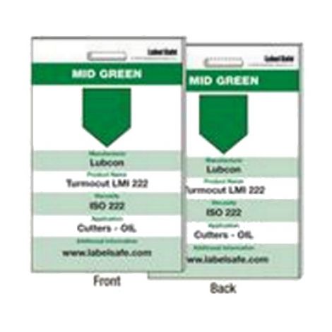 Custom ID Label - 2.2" x 3.4" - Plastic Card - Double Sided