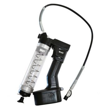 Battery Operated Grease Gun - Clear - Gray