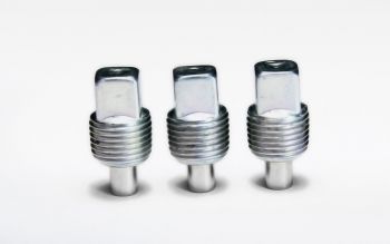 Magnetic Plugs for Pod, 3 Pack, 1/8" NPT, Square Head