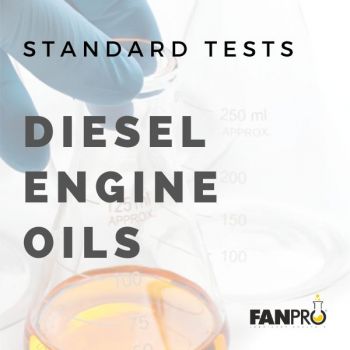 Diesel engine oils tests FanPro