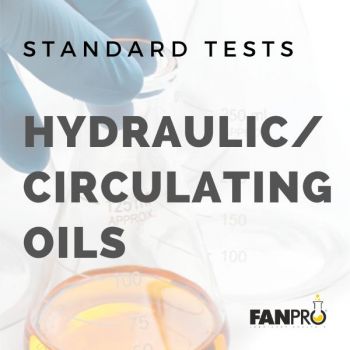 Standard oil test hydraulic or circulating oils - FanPro