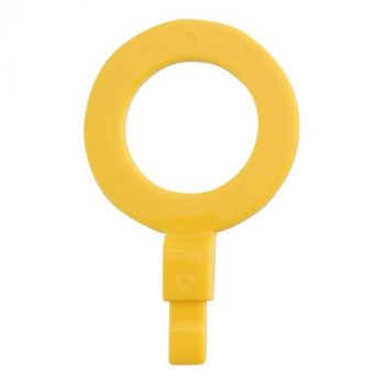 Fill Point ID Washer - (34.4mm) - yellow - 1" BSP