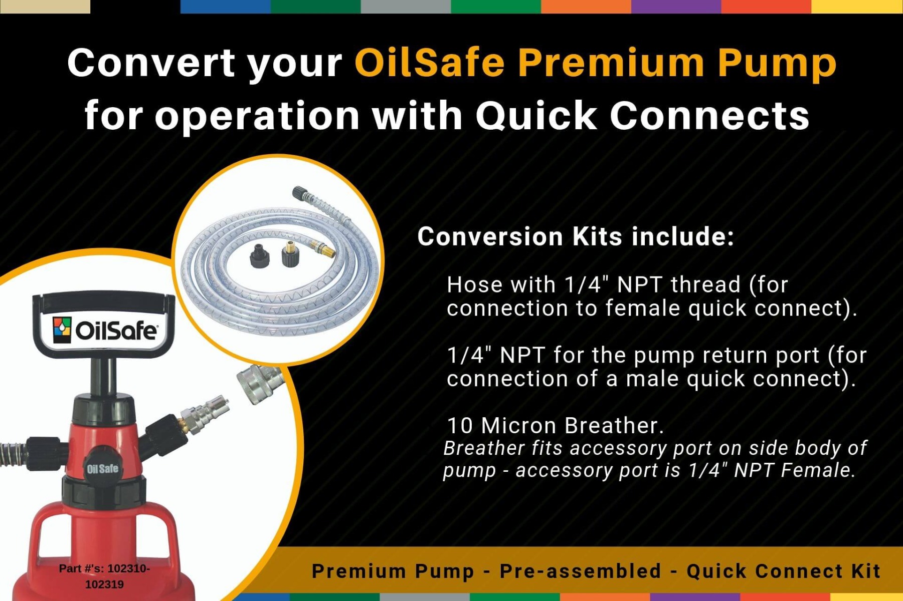Premium Pump Kit OilSafe